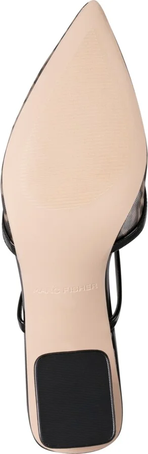 Marc Fisher Women's Lakey Pointy Toe Block Heel Dress Pumps - Image 9