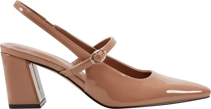 Marc Fisher Women's Lanai Block Heel Dress Snip Toe Slingbacks - Image 2