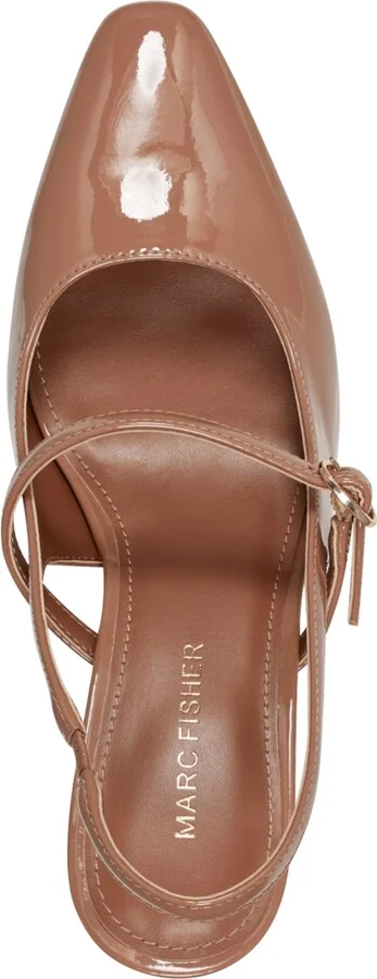 Marc Fisher Women's Lanai Block Heel Dress Snip Toe Slingbacks - Image 4