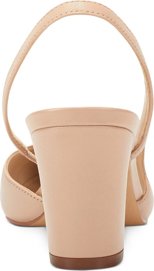 Marc Fisher Women's Laynie Slingback Pumps - Natural, Black - Image 3