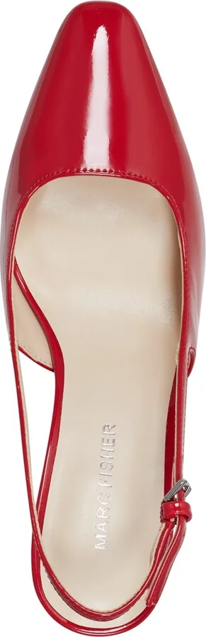 Marc Fisher Women's Lethe Block Heel Pointy Toe Dress Pumps - Image 4