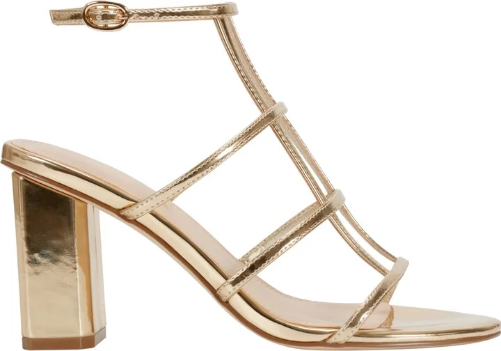 Marc Fisher Women's Norene Caged Block Heel Sandals - Image 2