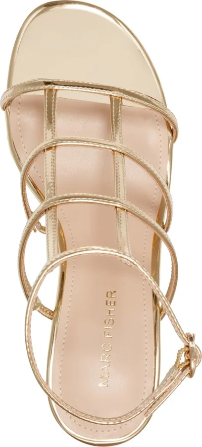 Marc Fisher Women's Norene Caged Block Heel Sandals - Image 4