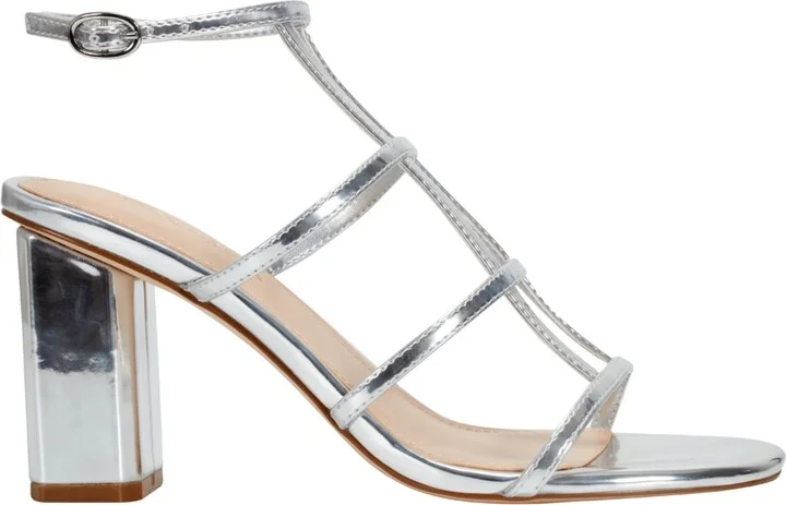 Marc Fisher Women's Norene Caged Block Heel Sandals - Image 6