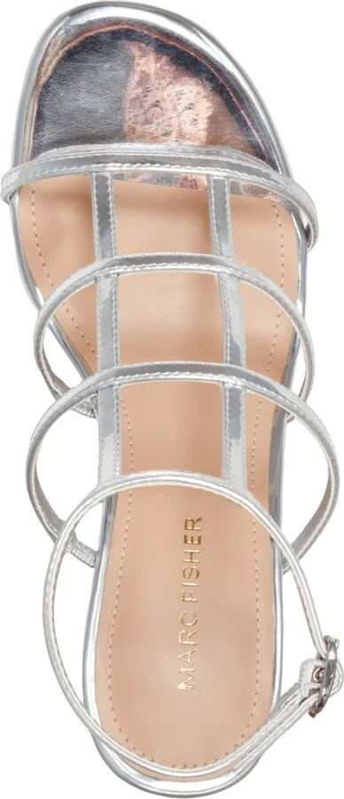 Marc Fisher Women's Norene Caged Block Heel Sandals - Image 8