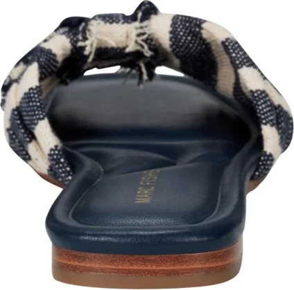 Marc Fisher Women's Orbit Knotted Flat Slide Sandals - Image 3