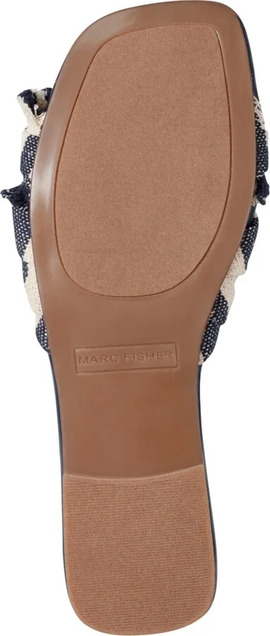 Marc Fisher Women's Orbit Knotted Flat Slide Sandals - Image 5