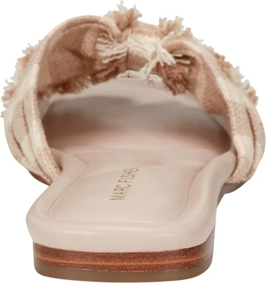 Marc Fisher Women's Orbit Knotted Flat Slide Sandals - Image 7