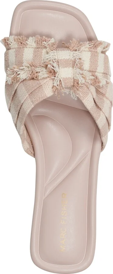 Marc Fisher Women's Orbit Knotted Flat Slide Sandals - Image 8