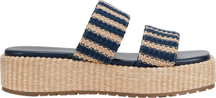 Marc Fisher Women's Pelma Double Band Flatform Sandals - Image 2