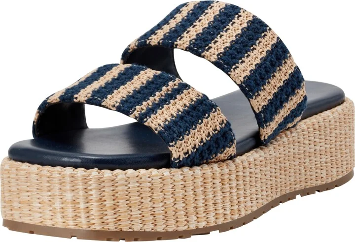 Marc Fisher Women's Pelma Double Band Flatform Sandals - Image 4