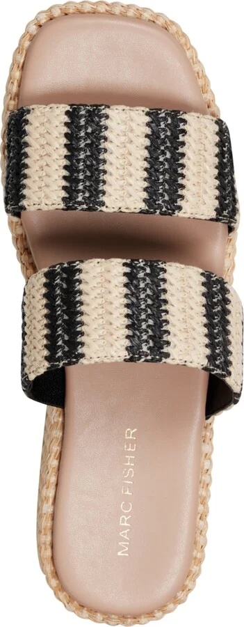 Marc Fisher Women's Pelma Double Band Flatform Sandals - Image 8