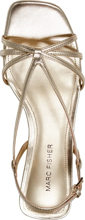 Marc Fisher Women's Raveny Strappy Kitten Heel Sandals - Image 4
