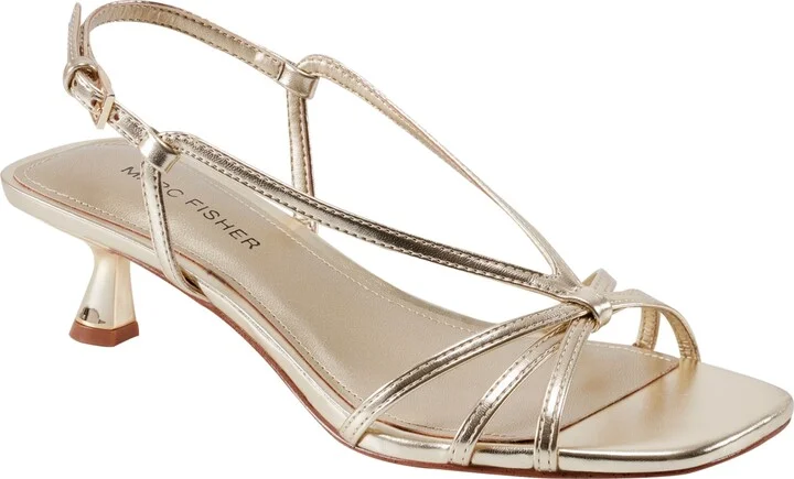 Marc Fisher Women's Raveny Strappy Kitten Heel Sandals