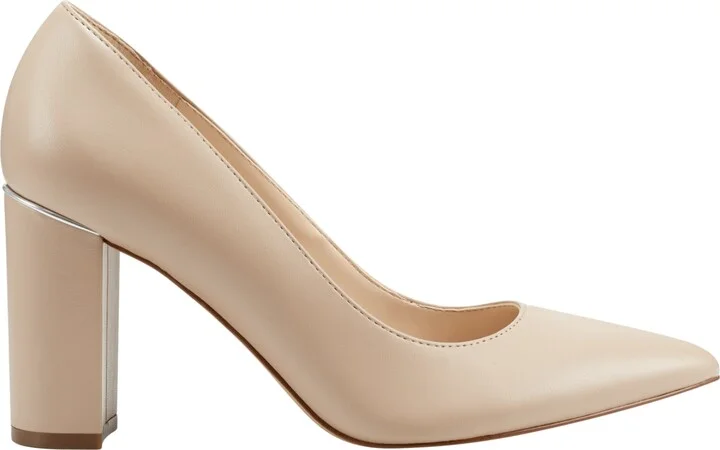 Marc Fisher Women's Viviene High Block Heel Pumps - Image 10