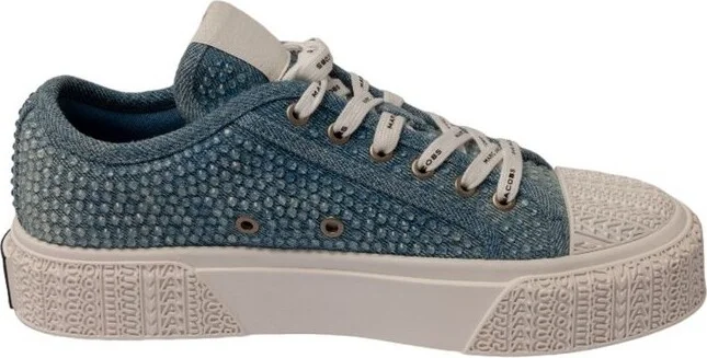 Marc Jacobs Embellished Denim Sneakers