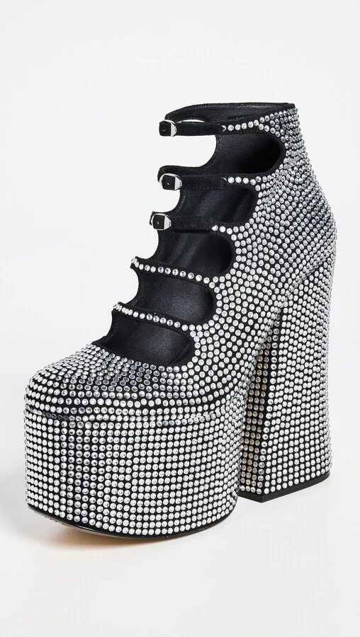 Marc Jacobs Kiki Rhinestone Ankle Boots - Image 4