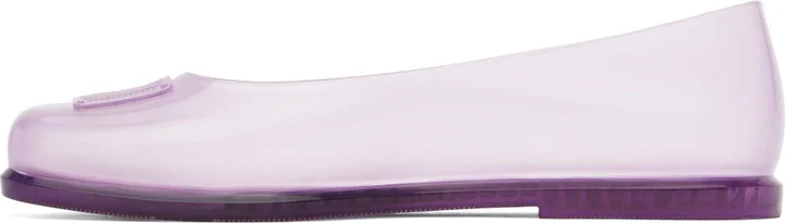 Marc Jacobs Purple Melissa Edition Ruby Ballerina Flats - Image 3