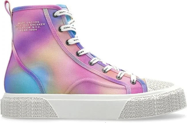 Marc Jacobs The Airbrush High-Top Sneakers