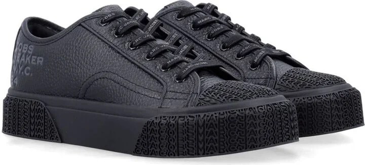 Marc Jacobs The Black Leather Woman'S Sneaker - Image 2