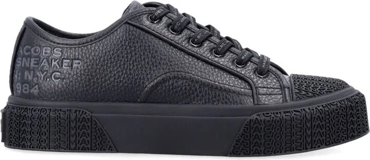 Marc Jacobs The Black Leather Woman'S Sneaker