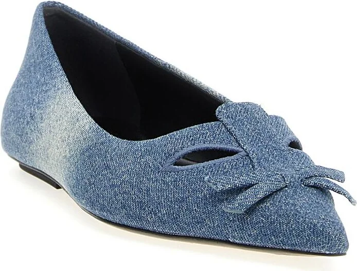 Marc Jacobs 'The Denim Kat' Ballet Flats - Image 2