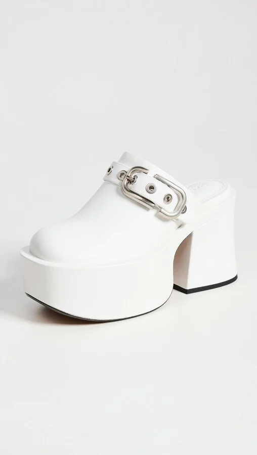 Marc Jacobs The J Marc Leather Clogs - Image 2