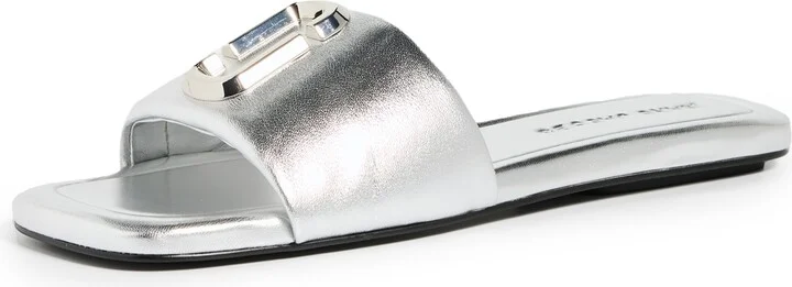 Marc Jacobs The J Marc Metallic Sandals