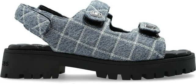 Marc Jacobs The Quilted Denim Sunny Sandals