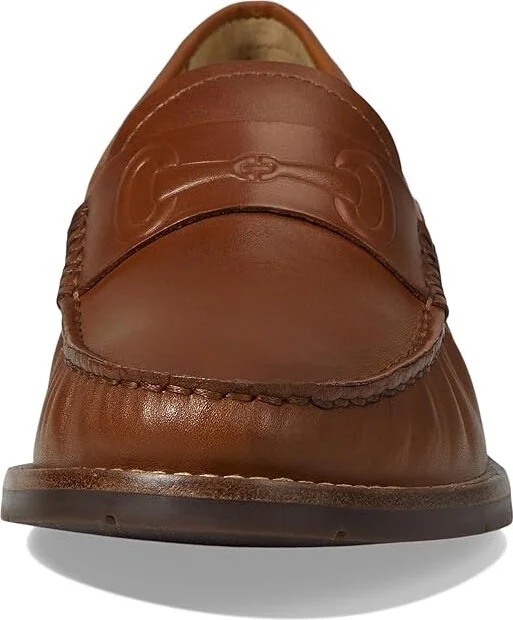 Marc Joseph New York Academy Park Women's Flat Shoes Cognac Brushed Napa : 7.5 M, Leather - Image 5