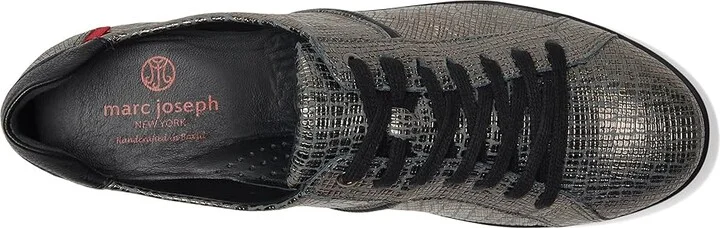 Marc Joseph New York Albany Golf Women's Shoes Metallic Pewter Gator : 6.5 M, Leather - Image 2