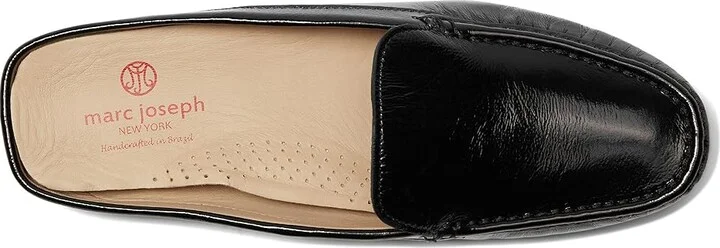 Marc Joseph New York Amsterdam Mule Women's Shoes Black Svelte Patent : 8.5 M, Leather - Image 2