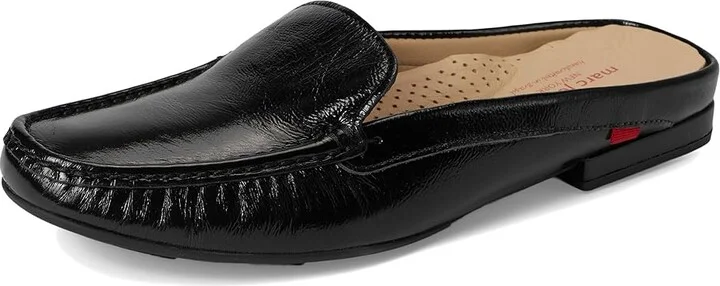 Marc Joseph New York Amsterdam Mule Women's Shoes Black Svelte Patent : 8.5 M, Leather - Image 5