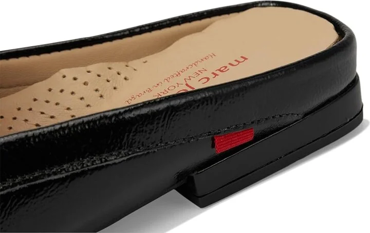 Marc Joseph New York Amsterdam Mule Women's Shoes Black Svelte Patent : 8.5 M, Leather - Image 7