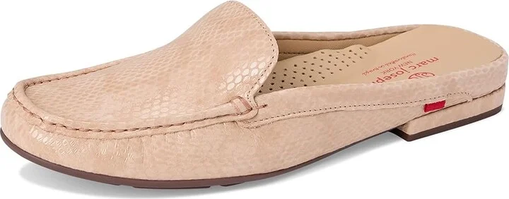 Marc Joseph New York Amsterdam Mule Women's Shoes Nude Snake : 9.5 M, Leather - Image 5