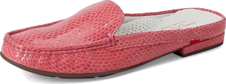 Marc Joseph New York Amsterdam Mule Women's Shoes Pink Snake : 6.5 M, Leather - Image 5