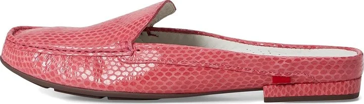 Marc Joseph New York Amsterdam Mule Women's Shoes Pink Snake : 6.5 M, Leather - Image 6