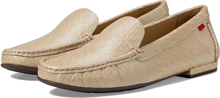 Marc Joseph New York Amsterdam Women's Shoes Nude Croco Patent : 5.5 M, Leather