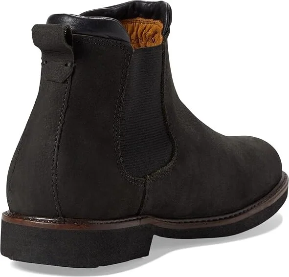 Marc Joseph New York Austin Men's Boots Black Washed Grainy : 8 M, Leather/Textile - Image 4