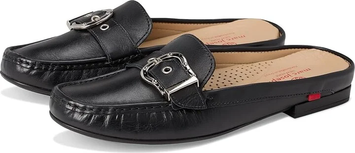 Marc Joseph New York Barbara ST Women's Clog Shoes Black Napa : 10 M, Leather