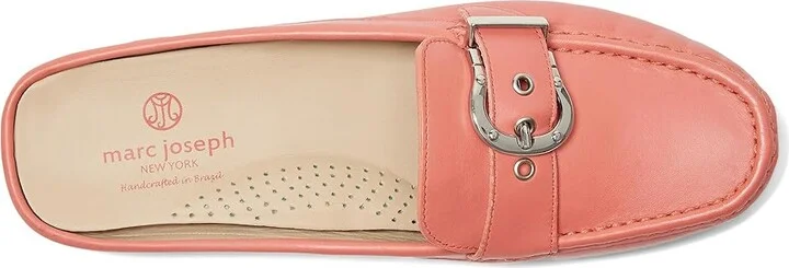 Marc Joseph New York Barbara ST Women's Clog Shoes Coral Napa : 7 M, Leather - Image 2
