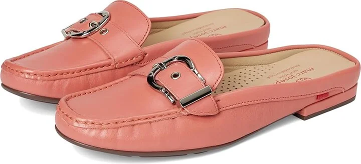 Marc Joseph New York Barbara ST Women's Clog Shoes Coral Napa : 7 M, Leather