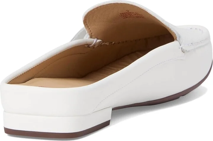 Marc Joseph New York Barbara ST Women's Clog Shoes White Napa : 8.5 M, Leather - Image 4