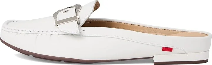 Marc Joseph New York Barbara ST Women's Clog Shoes White Napa : 8.5 M, Leather - Image 6
