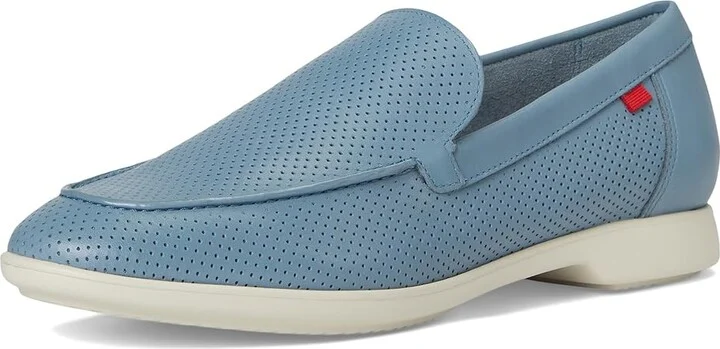 Marc Joseph New York Bayview Ln Women's Flat Shoes Ocean Breeze Napa : 8 M, Leather - Image 5