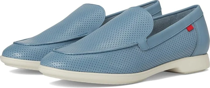 Marc Joseph New York Bayview Ln Women's Flat Shoes Ocean Breeze Napa : 8 M, Leather