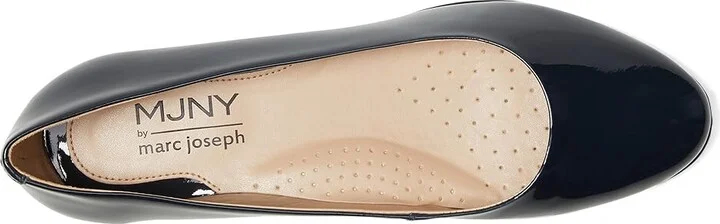 Marc Joseph New York Bedford ST Women's Shoes Navy Soft Patent : 7.5 M, Leather/Rubber - Image 2