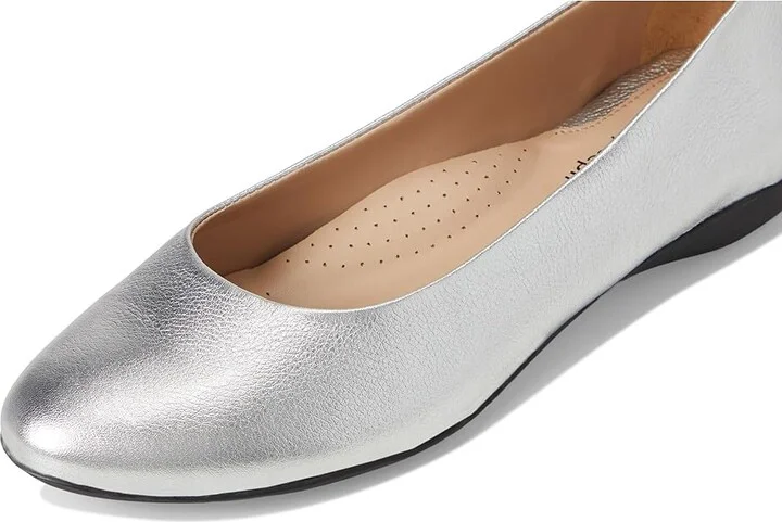 Marc Joseph New York Bedford ST Women's Shoes Silver Metallic Napa : 8.5 M, Leather/Rubber - Image 7