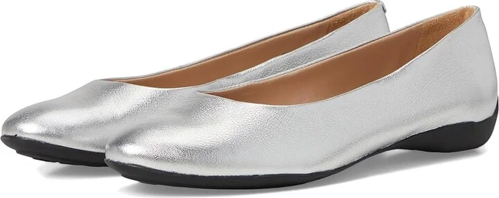 Marc Joseph New York Bedford ST Women's Shoes Silver Metallic Napa : 8.5 M, Leather/Rubber