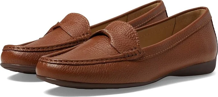 Marc Joseph New York Beverley Road Women's Shoes Cognac Tumbled : 5 M, Leather